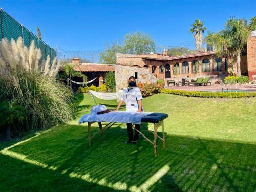 Casa De Campo Para 21 Personas Con Alberca Y Caldera