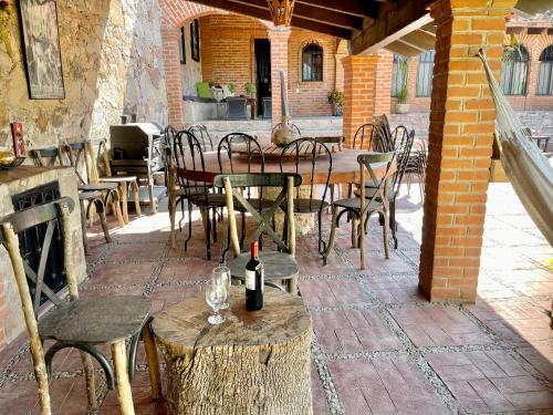 Casa De Campo Para 21 Personas Con Alberca Y Caldera