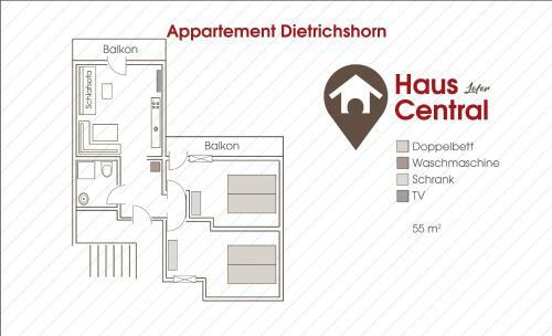 Apartamento Haus Central Lofer