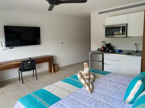 Apartamento Tulum Central Park Cozy Studio
