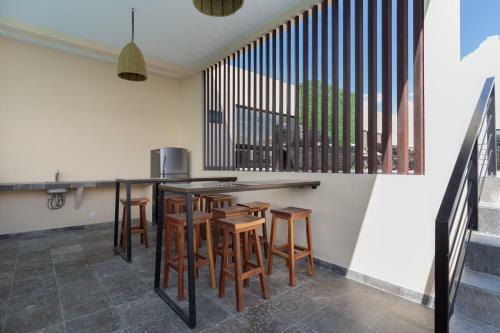 Apartamento Charming Studio With Incredible Terrace Rooftop Pool In Aldea Zama
