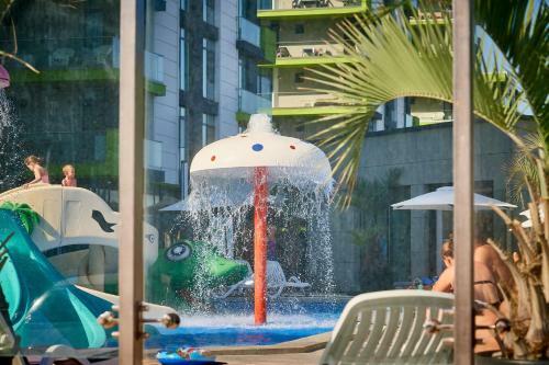 Apartamento Golden Sunrise Studio Spa N Pools Alezzi Beach Resort