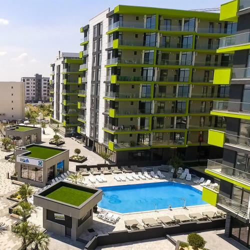 Apartamento Gray Boutique In Alezzi Beach Resort