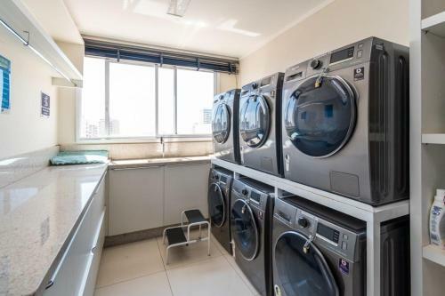 Apartamento Wb2105 Lindo Studio Com Vista Para O Parque Vaca Brava