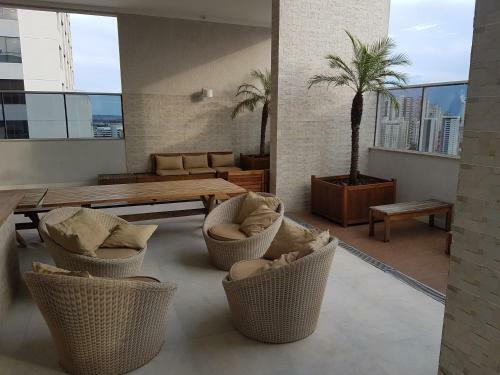 Apartamento Flat Mobiliado Em Regi�o Nobre De Goi�nia