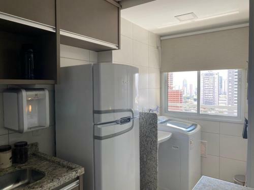 Apartamento Th2107 Flat Moderno E Aconchegante, Setor Bueno - Perfeito E Bem Decorado