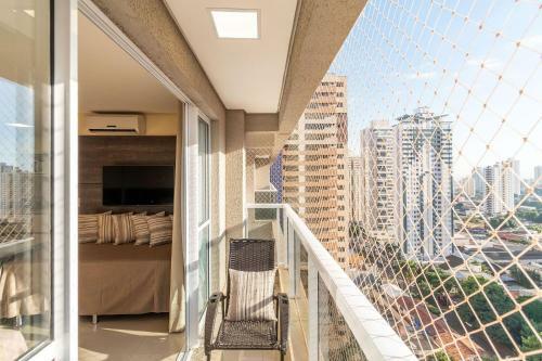 Apartamento Th1607 Flat Moderno E Aconchegante, Setor Bueno