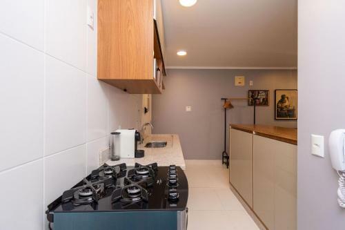 Apartamento Wb2804 Studio Decorado Com Vista Para O Parque Vaca Brava