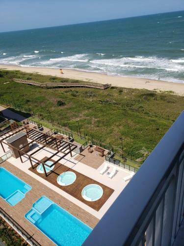 Apartamento P� Na Areia Com Vista Do Mar Mesmo Do Sof� Da Sala