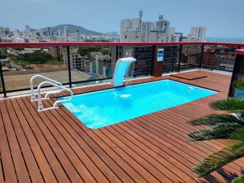 Apartamento Cobertura Triplex Na Enseada Com Piscina Privativa