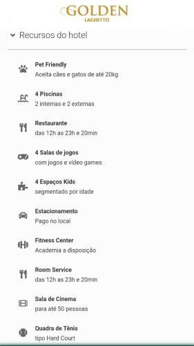 Hotel Golden Gramado Laghetto Resorts
