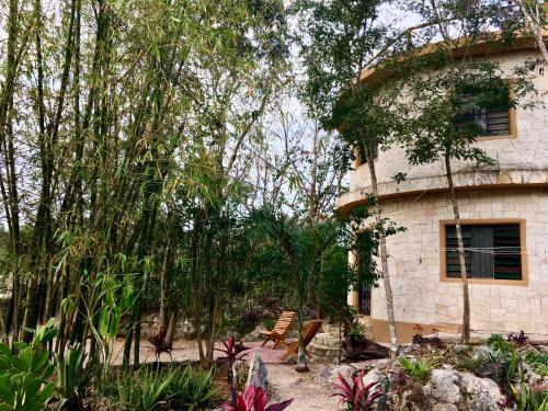 La Casa Redonda. Tulum-cob�
