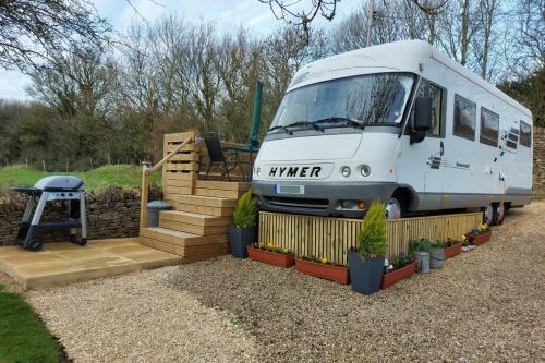 Large Static Motorhome - Stunning Countryside Views