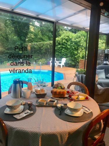 Bed & Breakfast La Long�re Piscine&spa Priv�