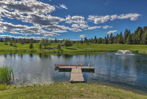 40-acre Trego Resort Cabin With Lake And Trails!