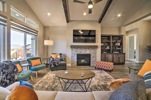 Chic Carson City Home Hike, Golf, Ski And More