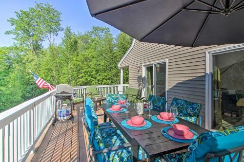 Deluxe North Conway Home With Game Room And Fire Pit!