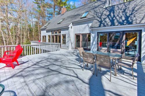 Wooded Waterfront Grantham Home Less Than 10 Mi To Ski!