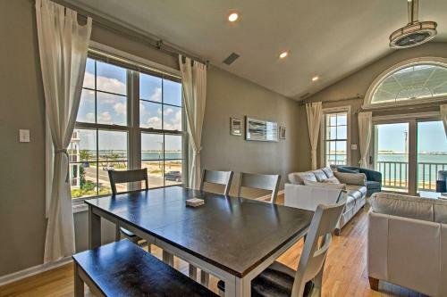 Oceanfront AC Home On Boardwalk Spring Vacation!