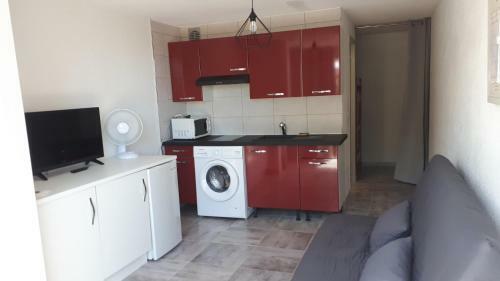 Apartamento Studio Cabine Avec Jardinet � 30 M De La Plage, Au Calme.