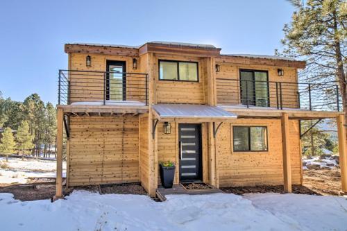 Contemporary Skiers Chalet With Mountain Views