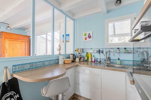 Villa Moderne Et Coloree A Jard Sur Mer