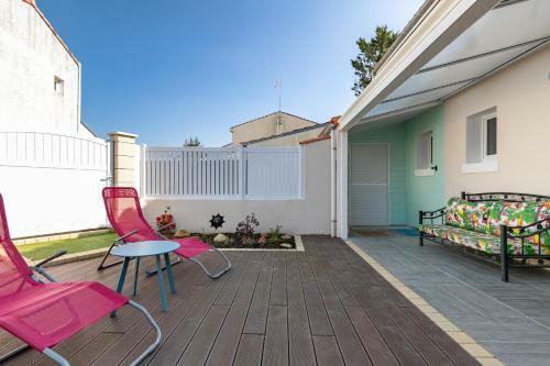 Villa Moderne Et Coloree A Jard Sur Mer