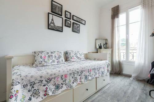 Stylish White And Red Apartments