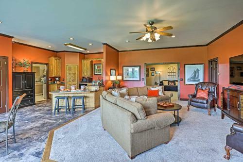 Luxurious Finger Lakes Home With Home Gym, Game Room