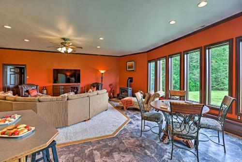 Luxurious Finger Lakes Home With Home Gym, Game Room