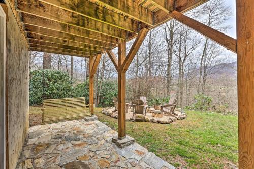 Spacious Elk Park Lodge With Hot Tub And Fire Pit
