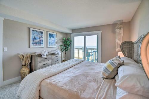 Apartamento Beachfront Nags Head Condo With Private Balcony