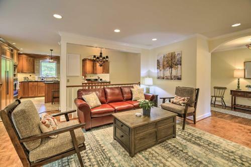 Updated Ranch-style Home With Scenic Deck, Pond