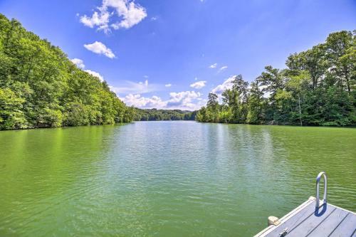 Luxe Lake Norris Home With Private Dock And Grill