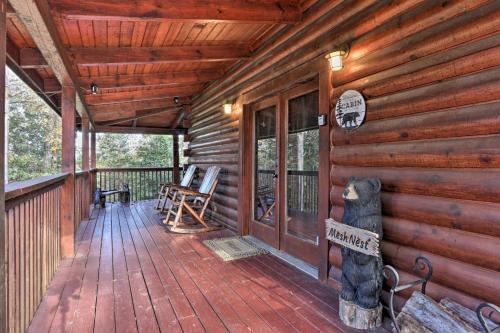 Sevierville Cabin With Boat Launch And Hot Tub!