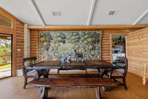 Apartamento Guadalupe Bluff Log Cabin