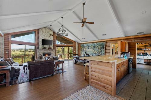 Apartamento Guadalupe Bluff Log Cabin