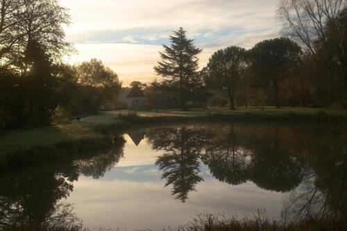 Maison,piscine,�tang P�che Priv� (la Pachere 64 )