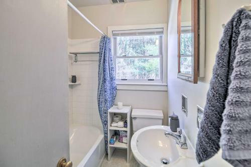 Quaint Creekside Home With Spacious Deck And Yard