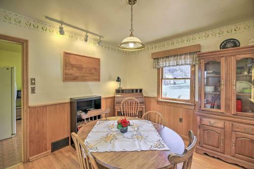 Quaint Creekside Home With Spacious Deck And Yard