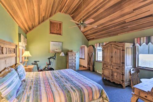 Spacious Snowshoe Cabin With Sunset Mtn Views!