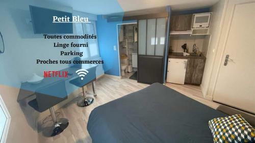 Apartamento Le Petit Bleu Centre Ville - Wifi - Parking