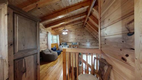 Yellow Cabin On The River Cabin