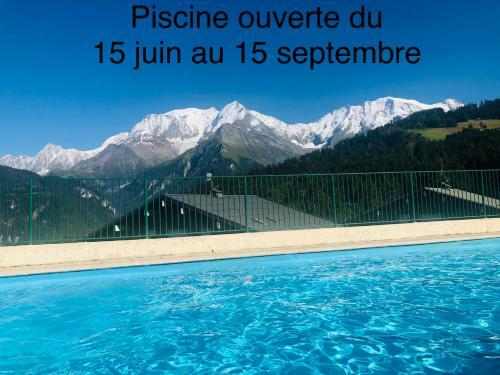 Apartamento Studio Turquoise Quartier Grattague Vue Montblanc