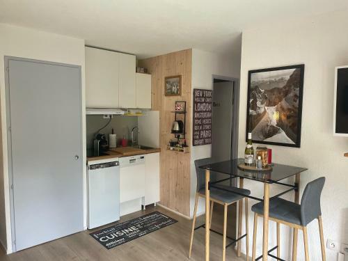 Apartamento Studio Turquoise Quartier Grattague Vue Montblanc