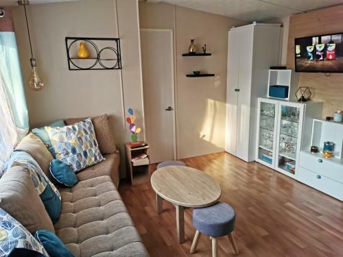 Mobilhome Gd Luxe Bois Masson 3ch 2sdb 4 Funpass Offerts (2a 2e)
