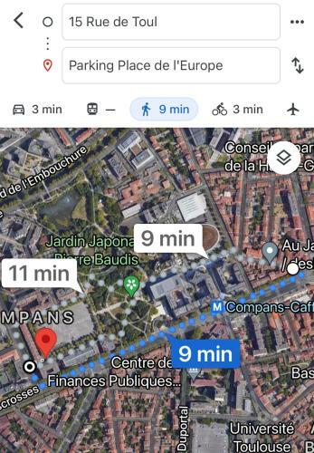 Apartamento Studio Brique Bleue Avec Parking Priv�