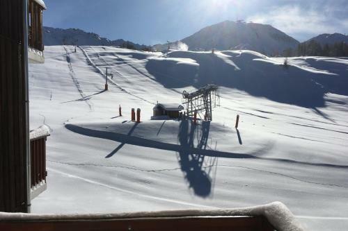 Apartment With Balcony In La Plagne