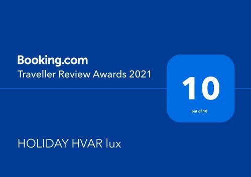 Apartamento Holiday Hvar Lux