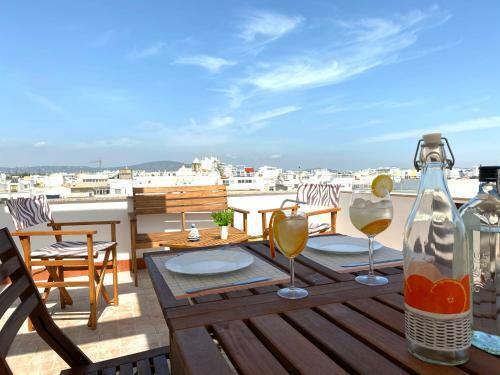 Rooftop Olh�o-algarve Apartamento Com Terra�o Vista Mar